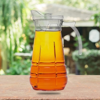 7-Pieces+Heavy+Glass%2C+Water+Jug+and+6+Glasses%2CElegant+Transparent+Glass