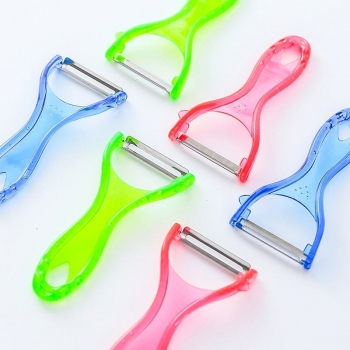 6+Pcs+Vegetable+%26+Fruits+Peeler%2CColorful+Peeler%2CPlastic+Peeler
