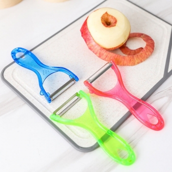 6+Pcs+Vegetable+%26+Fruits+Peeler%2CColorful+Peeler%2CPlastic+Peeler