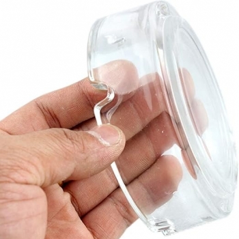 1+Pc+Clear+Glass+Ashtray%2CRound+Ashtray+10cm
