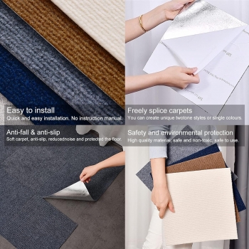 60x60cm+Carpet+Tiles+Commercial+Retail+Office+Premium+Flooring+Self+Adhesive%2CSquare+Carpet+Self+Adhesive+For+Floor