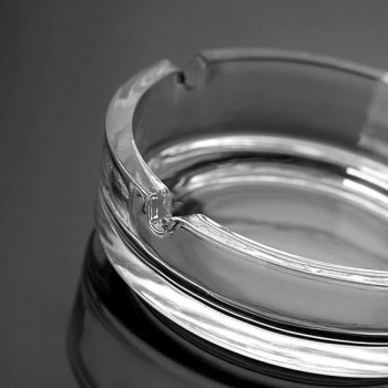 1+Pc+Clear+Glass+Ashtray%2CRound+Ashtray+10cm