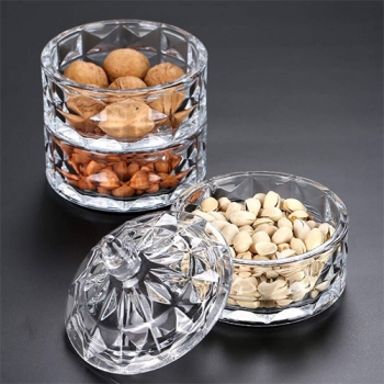3+Tier+Stackable+Clear+Glass+Candy+Dishes