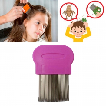 Stainless+Steel+Lice+Terminator+Hair+Comb+Brushes+Magic+Suyod