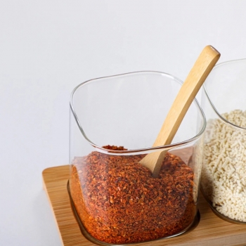 3-Pieces+Glass+Spice+Jar+Set+with+Bamboo+Lids+%26+Tray