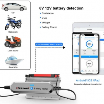 KONNWEI+Mobile+app+Battery+Tester+BK100+with+Bluetooth+Battery+Load+Tester+for+All+6v+12v+battery