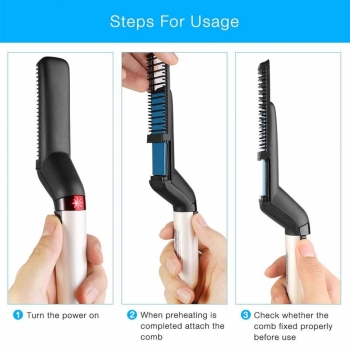 Comb+hair+styling+and+hair+heated+on+electricity