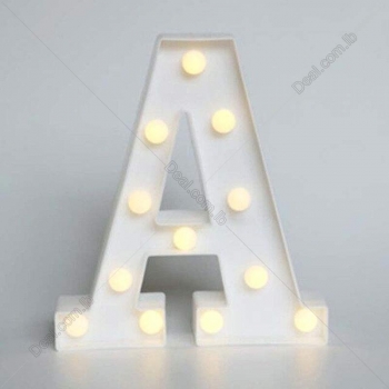 Letters+Lights+LED+Light+Up+White+Warm+Marquee+Standing