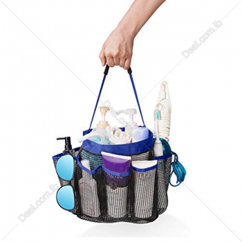 8+Pocket+Shower+Caddy+Bath+Caddy+Cosmetics+Organizer+Portable+Storage