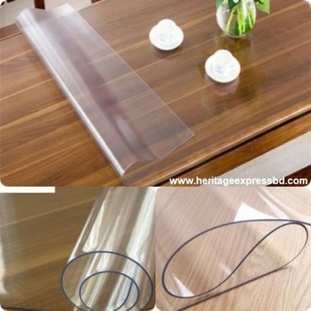 2mm+Clear+Rectangular+Tablecloth+Table+Protector