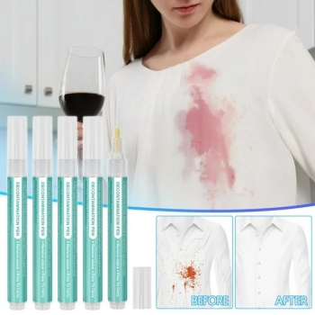 Decontamination+Pen+Stains+Remover+Stick+Laundry+Stain+Remover+Pen+Grease+Stain+Remover+Portable+Stain+Remover+Pen+5ML