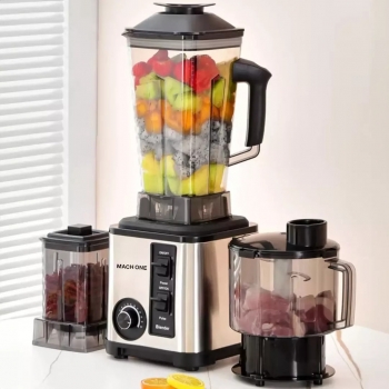 Mach+One+3+In+1+Powerful+Food+Processor+Blender+%26+Grinder+9500W+%26+3+L