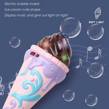 Electronic+Ice+Cream+Bubble+Machine+Summer+Toy+for+Kids+Bubble+Wand+with+Light+Outdoor+Party+of+Ice+Cream+Bubble+Toy