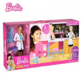 Barbie+Scientist+Playset+GBF78