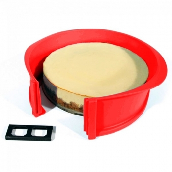 Round+Cake+Tin+Mold%2C+Silicone+Tempered+Glass+Nonstick+Removable+Bottom+Cake+Tray%2C+Toast+Mold+Baking+Tray+Kitchen