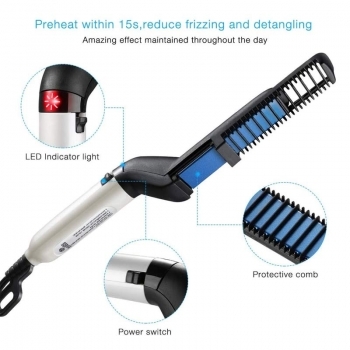 Comb+hair+styling+and+hair+heated+on+electricity