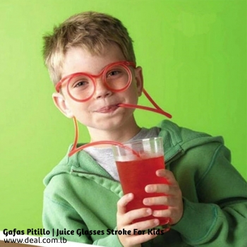 Gafas+Pitillo+%7C+Juice+Glasses+Stroke+For+Kids
