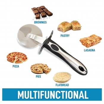 Pizza+Cutter+Wheel+Food+Safe+Stainless+Steel+Pizza+Slicer%2C+Very+Sharp+Pizza+Knife+Pizza+Cutters+with+Non+Slip+Handle+Easy+to+Clean